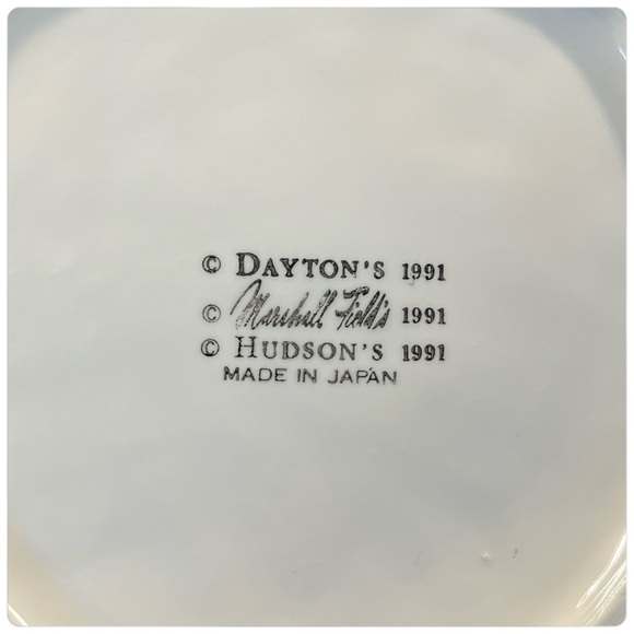 Marshall Field’s, Dayton’s-Vintage Ceramic Santa Cookie Jar-1991 - Picture 9 of 9